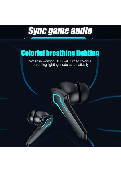 P30 Kulak Içi Oyun Kulaklıkları Hifi Stereo Ses 45MS Düşük Gecikme (Yurt Dışından) fiyatları