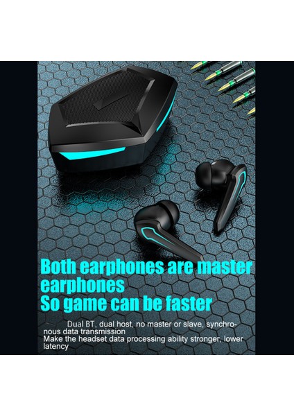 P30 Kulak Içi Oyun Kulaklıkları Hifi Stereo Ses 45MS Düşük Gecikme (Yurt Dışından) modelleri
