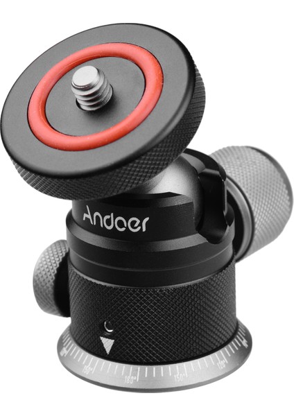 Alüminyum Alüvyon Tripod Top Başlığı 360° Dönebilen 180° Sallanan (Yurt Dışından)