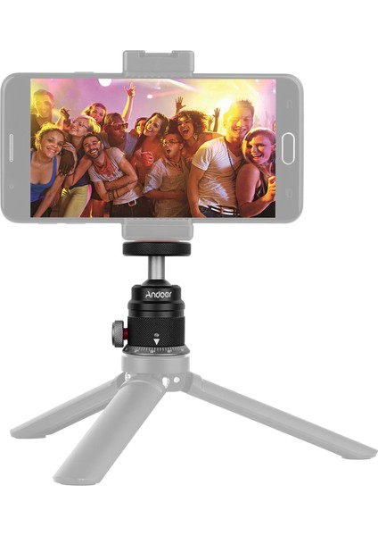 Alüminyum Alüvyon Tripod Top Başlığı 360° Dönebilen 180° Sallanan (Yurt Dışından)