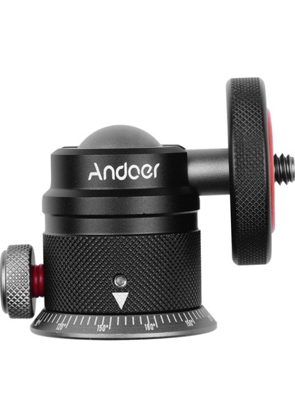 Alüminyum Alüvyon Tripod Top Başlığı 360° Dönebilen 180° Sallanan (Yurt Dışından)