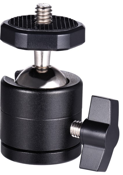 Mini 360 Derece Dönebilen Kamerali Tripod Için Alüminyum Çelik Bilyalı Başlık (Yurt Dışından)