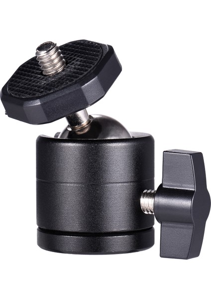 Mini 360 Derece Dönebilen Kamerali Tripod Için Alüminyum Çelik Bilyalı Başlık (Yurt Dışından)