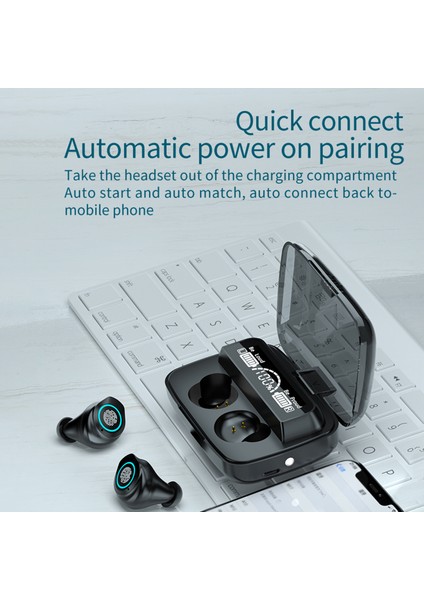 5.1 Bt Bağlı M-17 Kulaklık Ipx7 Su Geçirmezlik 2000MAH Pil (Yurt Dışından)
