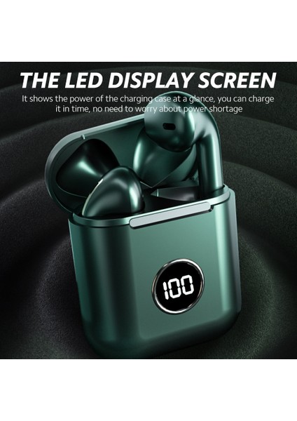 X1 Kablosuz Bt Kulaklıkları Mor LED Ekranlı Akıllı Dokunmatik Kontrollü (Yurt Dışından)