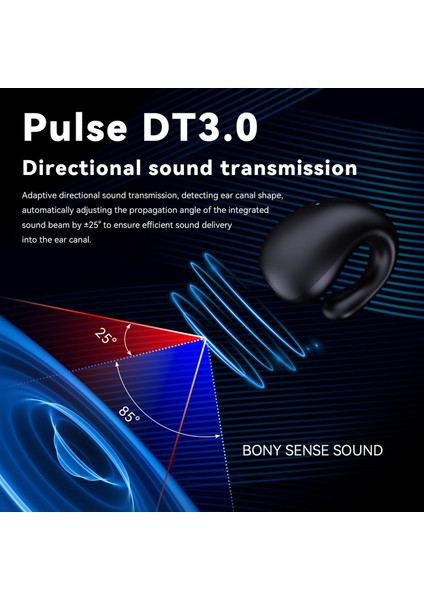 Pulse Dt3.0 Kablosuz Kulaklıklar 3D Sesli Enc Gürültü Azaltma (Yurt Dışından)