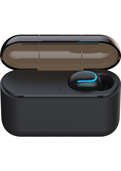 HBQ-Q32 Tek Kulaklık Kablosuz Bluetooth 5.0 Şarj Kutusu Güç Bankası (Yurt Dışından)