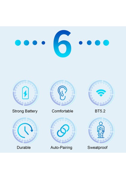 PRO9S Bt 5.2 Gerçek Kablosuz Kulaklık Dokunmatik Kontrol Hızlı Eşleşme (Yurt Dışından)