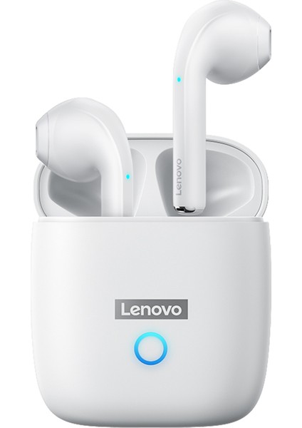 Lenovo LP50 Gerçek Kablosuz Beyaz Kulaklık Hifi Sesli Enc Gürültü Azaltma (Yurt Dışından)