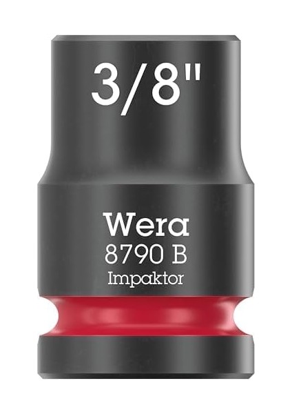 05005516001 8790 B Impaktor Lokma Anahtar 3/8 Inç Tahrikli, 3/8 x 30 mm