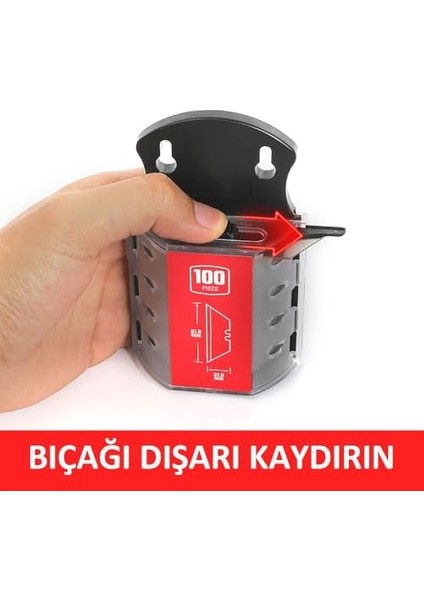 WP213003 100 Lü Rötuş Maket Bıçağı Yedeği