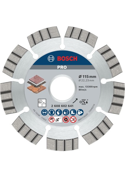 Best For Stone 115 mm