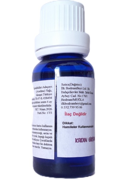 Adaçayı (Acı elma) Yağı 20 ml Sage Oil