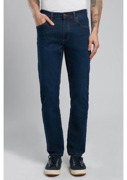 Marco Normal Bel Normal Kesim Düz Paça Mavi Erkek Jean Pantolon
