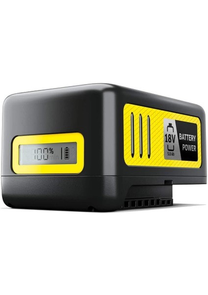 2.445-035.0 18 V / 5.0 Ah Rechargeable Battery, Black, Yellow, 95.0 Mm*96.0 MM*142.0 mm
