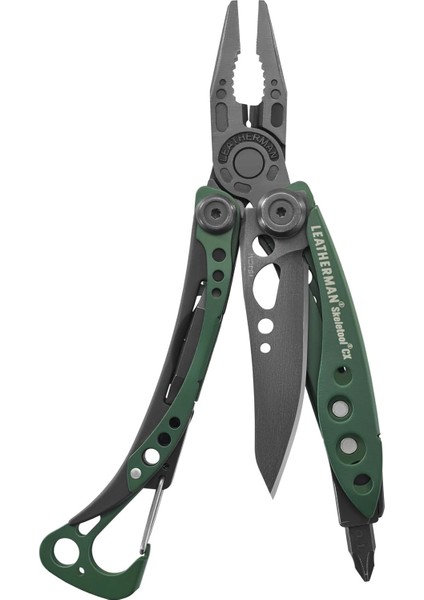 Skeletool Cx Od Çok Amaçlı Cep Aleti, Siyah - Yeşil