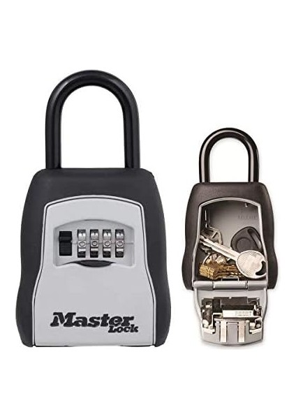 Lock Anahtar Kutusu, Format M, Tutamaklı, 5400EURD, Gri