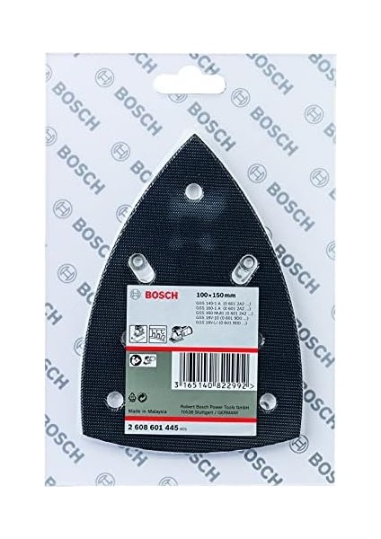 Pro Zımpara Plakası, Bosch Titreşimli Taşlama Makinesi Için (Klett, 100 x 150 Mm)