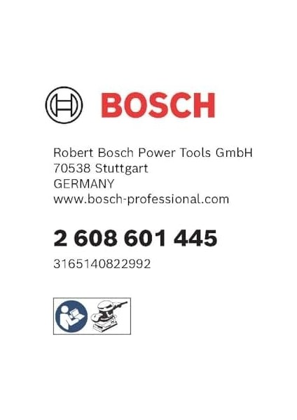 Pro Zımpara Plakası, Bosch Titreşimli Taşlama Makinesi Için (Klett, 100 x 150 Mm)
