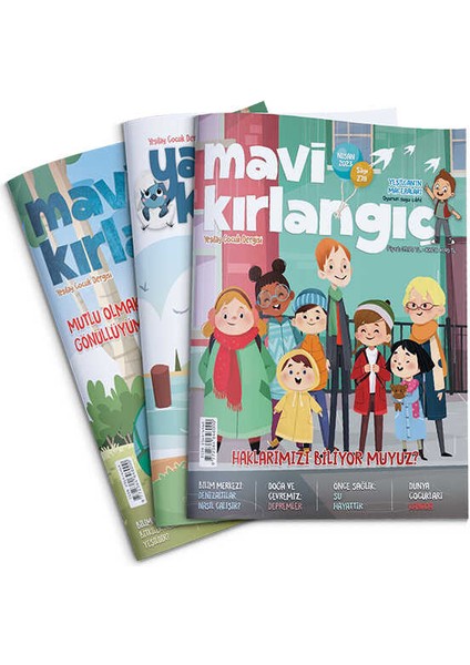 Yıllık Abone - Mavi Kırlangıç Çocuk Dergisi (Ocak - Aralık 2025)