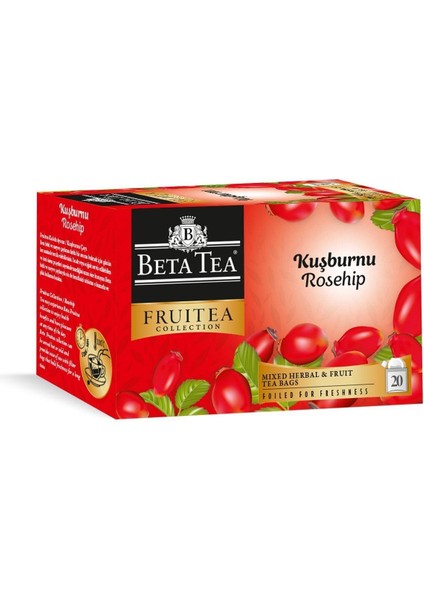 Kuşburnu Çayı 20 Adet - Beta Fruitea Collection