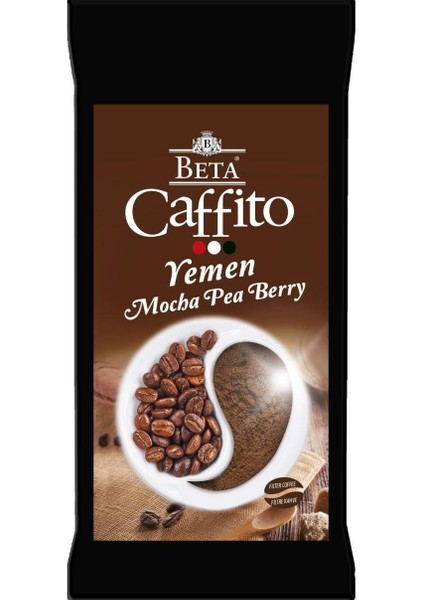 Caffito Yemen Mocha Pea Berry Filtre Kahve 250 Gr