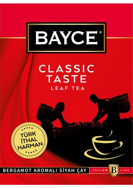 Leaf Tea Classic Taste 500 GR (Earl Grey - Bergamot - Tomurcuk Çayı) fırsatları