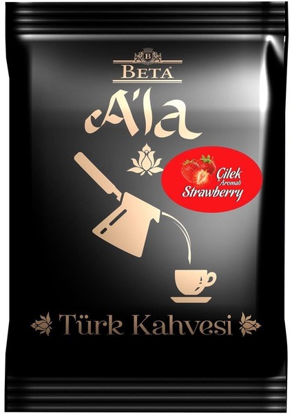 A'la Çilek Aromalı Türk Kahvesi 100 GR