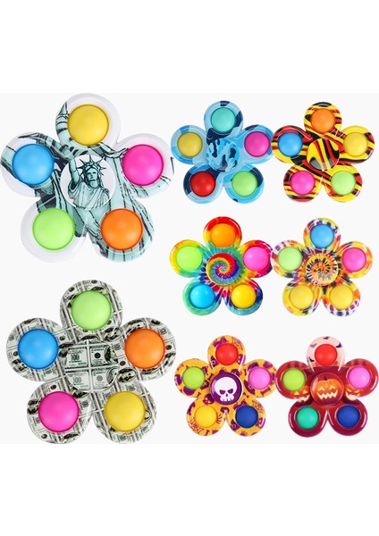 Ordu Yeşili Tarzı Basit Dimple Fidget Oyuncakları Çocuk Erken Eğitim Zeka Gelişimi Fidet Oyuncakları Popete Поп Ит (Yurt Dışından)