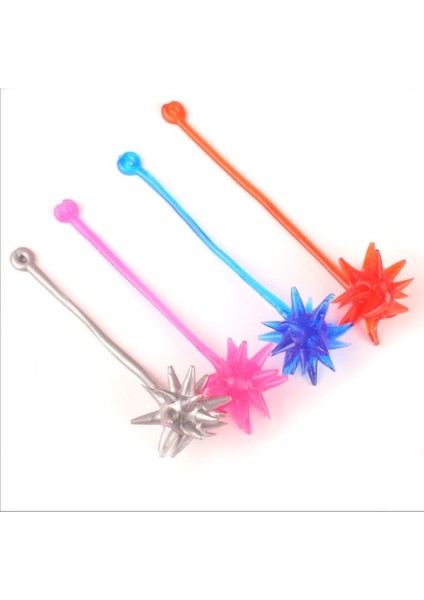 13CM-RASTGELE COLORX10 Stili Komik Yapışkan Meteor Çekiç Tırmanma Hileli Yapışkan El Topu Oyuncak Çocuk Doğum Günü Partisi Hediyelik Eğlenceli Yapışkan El Topu Oyuncak (Yurt Dışından)