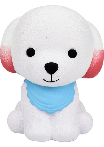 Mavi Yavru Köpek Stili Jumbo Sevimli Atkı Köpek Squishy Simülasyon Kawaii Krem Kokulu Yumuşak Sıkıştırılabilir Oyuncak Yavaş Yükselen Çocuk Bebek Hediye Oyuncak (Yurt Dışından)