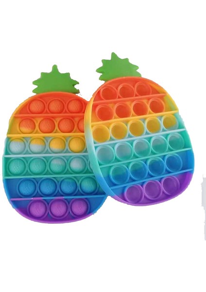 Elma Kırmızısı Stili Meyve Sıkma Oyuncak Ananas Elma Pop It Antistres Oyuncak - Çocuk Yetişkin Dekompresyon Aracı (Yurt Dışından) fırsatları