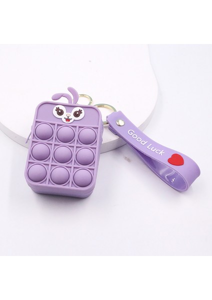 Z Stili Kawaii Unicorn Basit Dimple Messenger Çanta Fidget Oyuncakları Itme Balonu Antistreldren Oyuncak Pop Anahtarlık Cüzdan Çocuklar Için Oyuncak (Yurt Dışından)