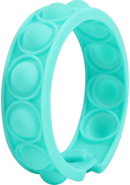 No.18 Tarzı Dikkat Dağıtıcı Fidget Oyuncaklar Minder Yüzük Basit Dimple Bileklik Popite Yetişkin Çocuklar Için (Yurt Dışından)