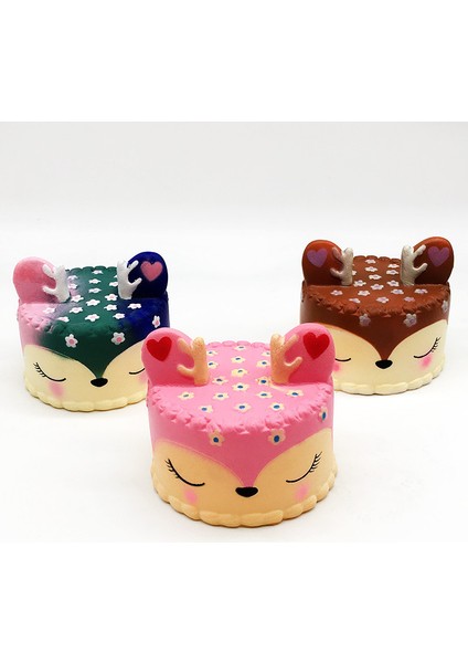 Stil 7 Stili Çocuklar Için Kawaii Unicorn Geyik Kek Squishy Gıda Yavaş Yükselen Yumuşak Sıkma Oyuncaklar - Krema Kokulu Stresi Giderici Komik Oyuncaklar Hediye (Yurt Dışından)