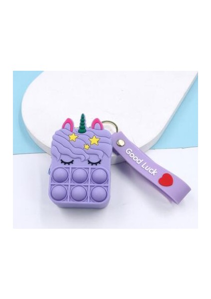 No.33 Tarzı Yeni Popo It Fidget Oyuncaklar Popper Duyusal Popet Silikon Itme Kabarcık Kırtasiye Saklama Çantası Popite Poppit Dekompresyon Madeni Para Cüzdanı - (Yurt Dışından)