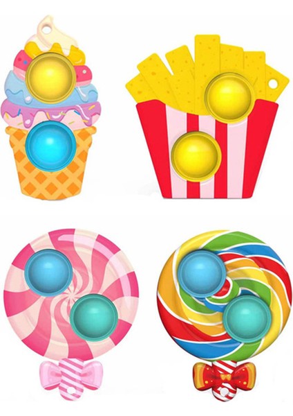 No.5 Tarzı Çocuklar Için Hediye Oyuncaklar Mini Anahtarlık Ayı Geyik Astronotlar Itin Balonunu Fidget Oyuncakları Antistres (Yurt Dışından) fırsatları