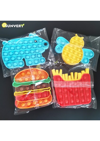 No.41 Tarzı Hayvan Fidget Oyuncakları Çocuklar Yetişkinler Kawaii Trend Figet Oyuncak Çocuklar Eğlenceli Itme Kabarcık Aşağı Antistres Oyuncak Kızlar Erkekler Doğum Günü Hediye (Yurt Dışından)