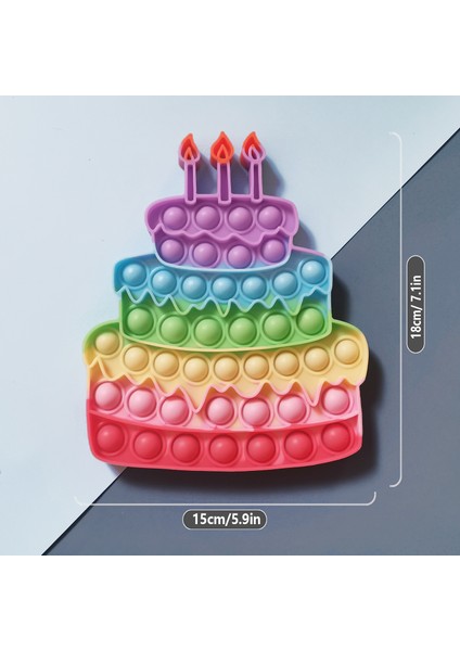 No.41 Tarzı Hayvan Fidget Oyuncakları Çocuklar Yetişkinler Kawaii Trend Figet Oyuncak Çocuklar Eğlenceli Itme Kabarcık Aşağı Antistres Oyuncak Kızlar Erkekler Doğum Günü Hediye (Yurt Dışından)