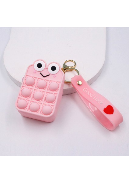 KT15-9 Stili Yeni Kawaii Pikachu Dikiş Squishy Bozuk Para Cüzdanı Pop It Fidget Oyuncaklar Anahtar Kolye Çanta Otizmi Hafifletin Çocuklar Hediyeler (Yurt Dışından)
