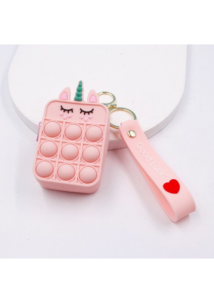 DJS22-6 Stili Yeni Kawaii Pikachu Dikiş Squishy Bozuk Para Cüzdanı Pop It Fidget Oyuncaklar Anahtar Kolye Çanta Otizmi Hafifletin Çocuklar Hediyeler (Yurt Dışından) indirimleri