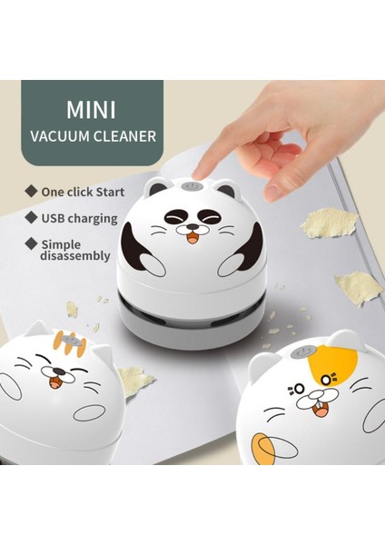 Kedi Stili Sevimli USB Temizleyici Kedi Mini Elektrikli Süpürge Ofis Masa Toz Ev Masaüstü Süpürge Taşınabilir Masa Klavye Toz Vakumu Yeni Temizleyici (Yurt Dışından) fırsatları