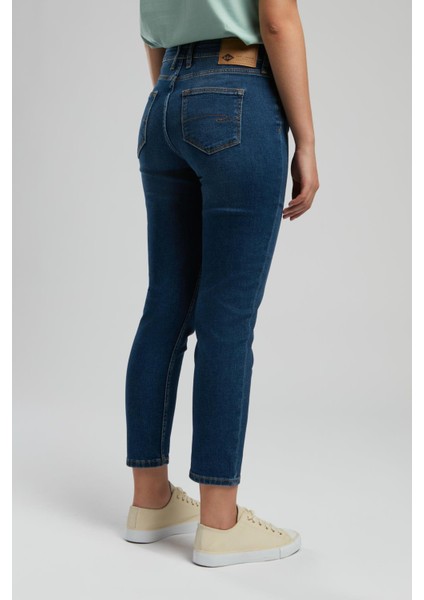 Funny Kadın Jean Pantolon Malpensa Blue Mıd