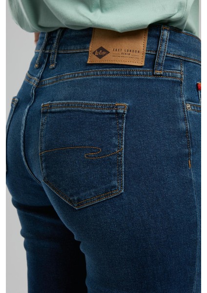 Funny Kadın Jean Pantolon Malpensa Blue Mıd