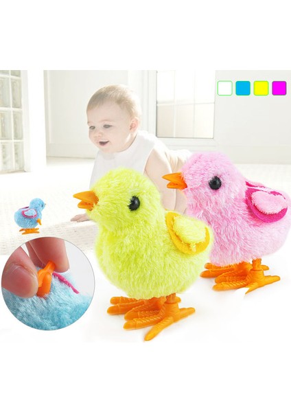 1 Adet Rastgele Stil 1 Adet Sevimli Peluş Rüzgarlı Uken Çocuk Eğitici Oyuncak Sarılmak Yürüyen Tavuklar Oyuncaklar Çocuklar Bebek Hediyeleri Rastgele Renk (Yurt Dışından)