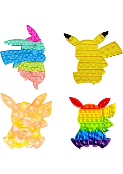 Bir Stil Sevimli Pokemon Go Pikachu Anime Yumuşak Kabarcıklı Oyuncağı - Erkek Çocuklar Için Eğlenceli Hediye (Yurt Dışından) modelleri