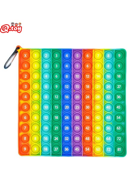 Renk 1 Stilini Değiştir Montessori Büyük Boy Itme Kabarcıklı Çocuk Oyuncakları Bebek Matematik Aritmetik Çarpım Tablosu Eğitici Yardımcılar Eğitici Oyuncaklar (Yurt Dışından)