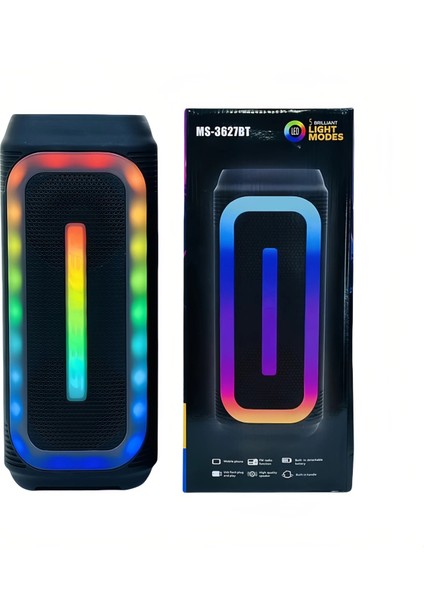 MS-3627BT Rgb Wireless Kablosuz Bluetooth Hoparlör