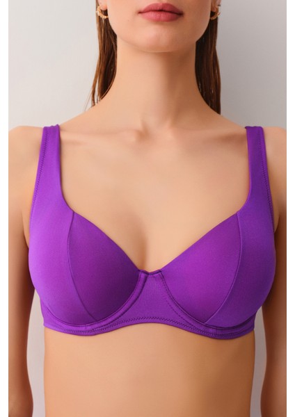Balenli Toparlayıcı Bikini Üst