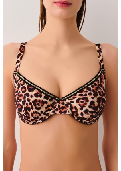 Wild Balenli Bikini Üst